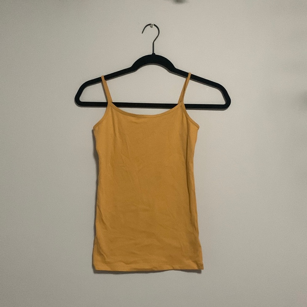 Mustard Yellow Tank Top